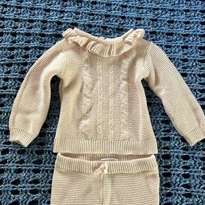 Nicole Miller baby knit outfit